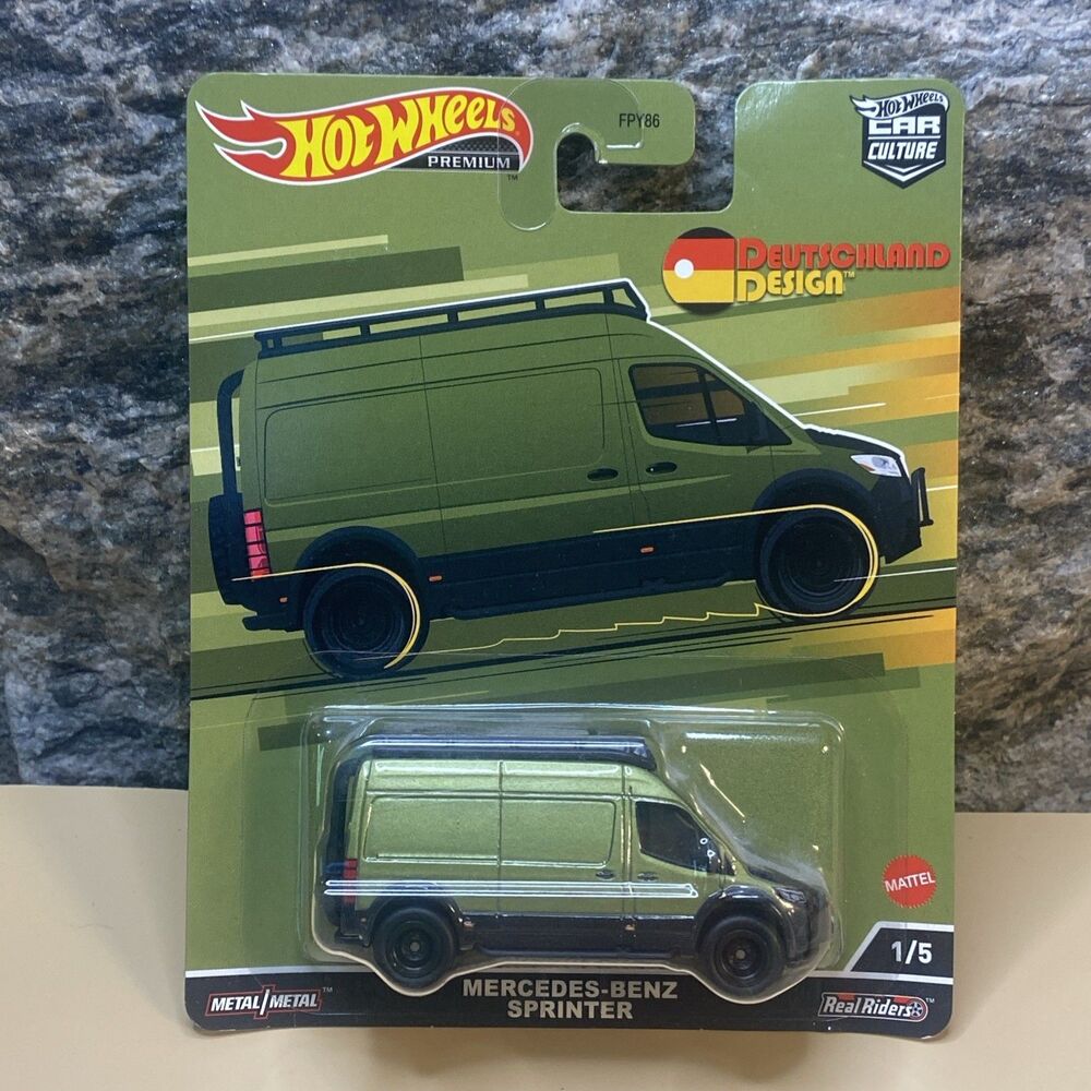 Hot Wheels Car Culture Mercedes-Benz Sprinter Deutschland Design Premium 1:64